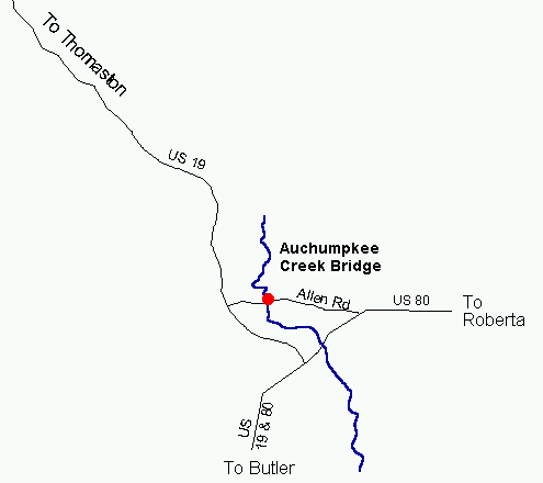 Auchumpkee Creek Covered Bridge