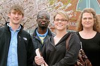 Gainesville State College Students at Campus