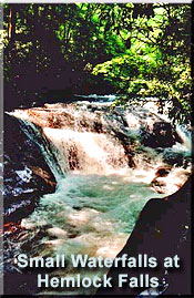 Hemlock Falls Waterfall