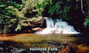 Hemlock Falls Waterfall