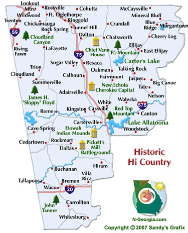 Historic High Country Travel Region