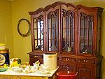 Beautiful large ornate cabinet