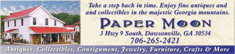 Paper Moon Antiques and Collectibles  in Dawsonville GA