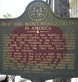 Girl Scouts First Headquarters Of America Savannah Georgia