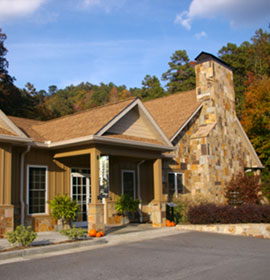 Toccoa College Visitor Center at Toccoa Falls