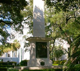 Monument at Johnson Square